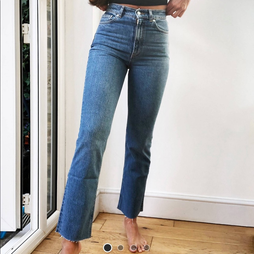 ASOS Tall Effortless Cropped Denim